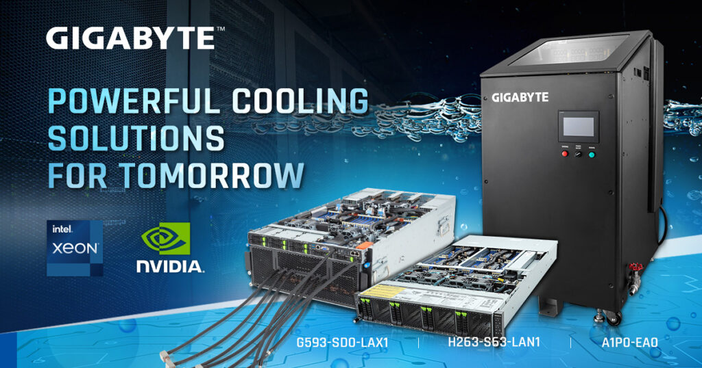GIGABYTE Sustainable Data Center Cooling