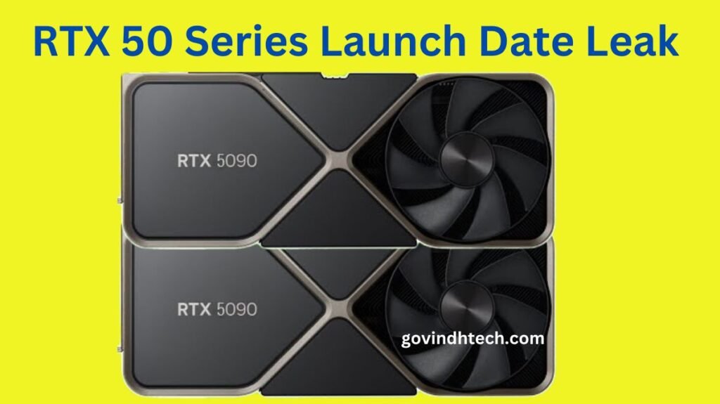 RTX 50 Series Launch Date Leak & Generational Advancements!