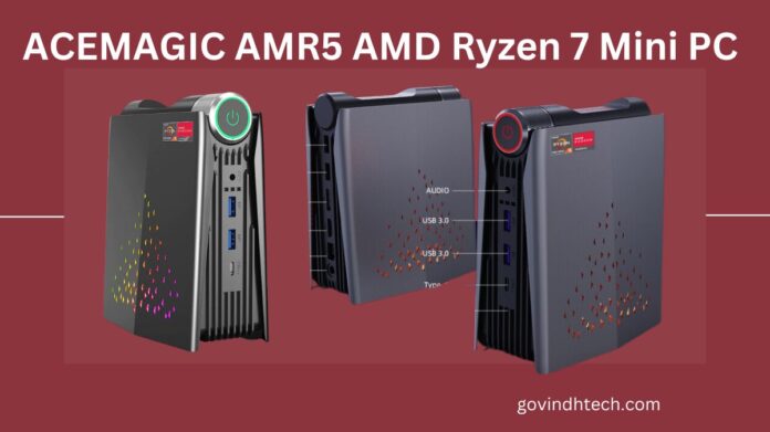 ACEMAGIC AMR5 AMD Ryzen 7 Mini PC