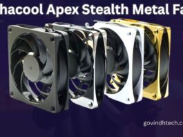Alphacool Apex Stealth Metal Fan