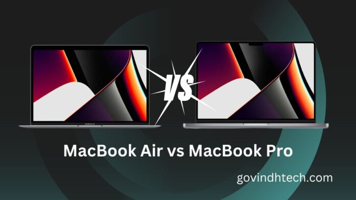 MacBook Air vs MacBook Pro