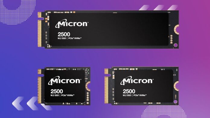 Micron 2500 SSD