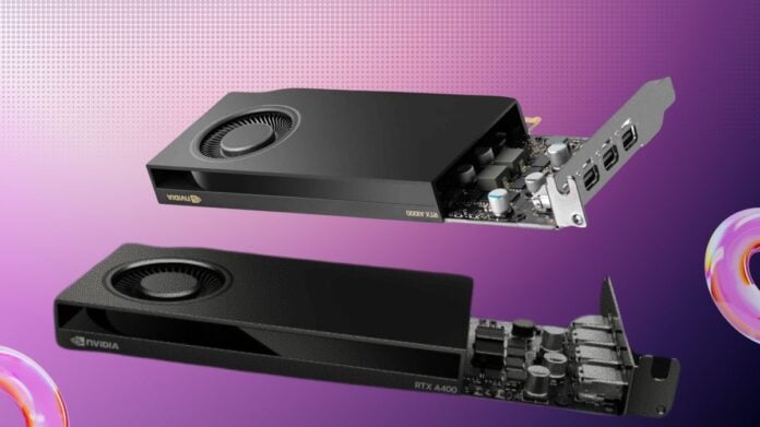 NVIDIA RTX A1000 and A400 GPUs