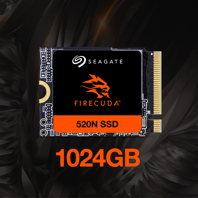 Seagate FireCuda Steam Deck NVMe SSD has 1TB of storage and 4,800MB/s high-octane read/write capabilities