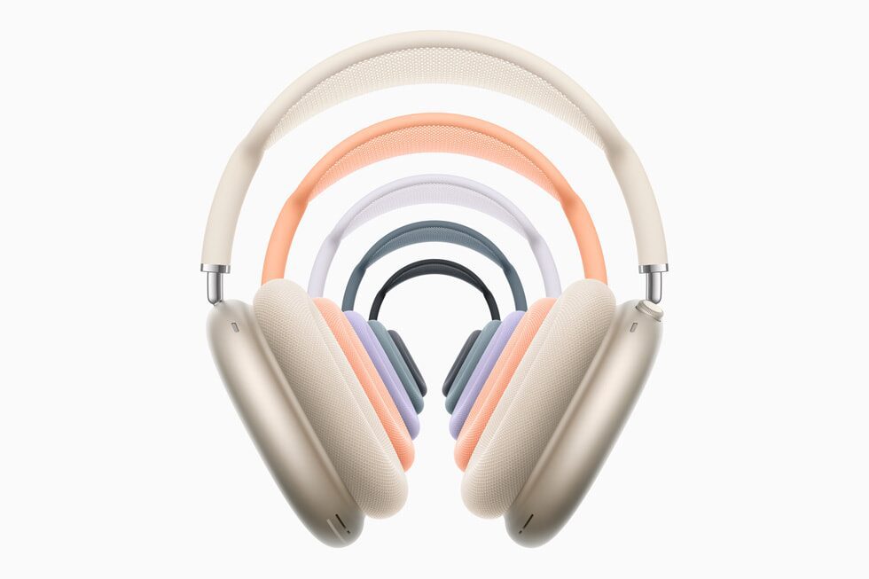 Five New Colors for AirPods Max Five New Colors for AirPods Max