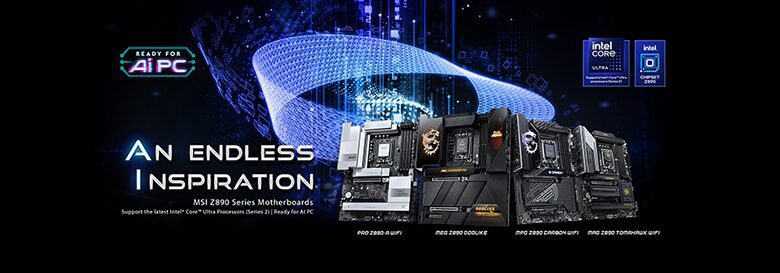 Z890 MEG Series, MPG Series, MAG Series, and PRO Series motherboards Z890 MEG Series, MPG Series, MAG Series, and PRO Series motherboards