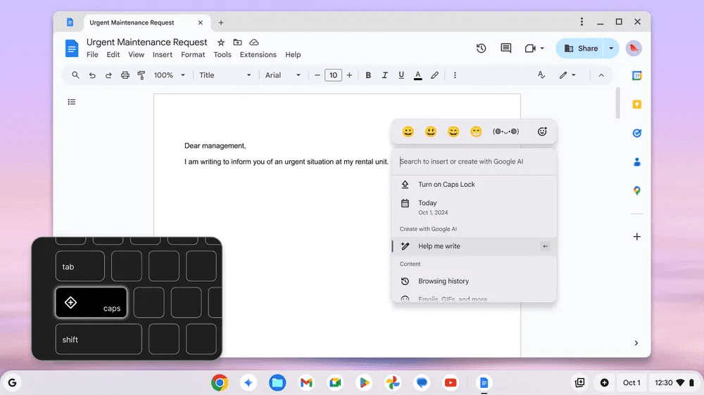 With the new Quick Insert key, help’s always a convenient click away. With the new Quick Insert key, help’s always a convenient click away.