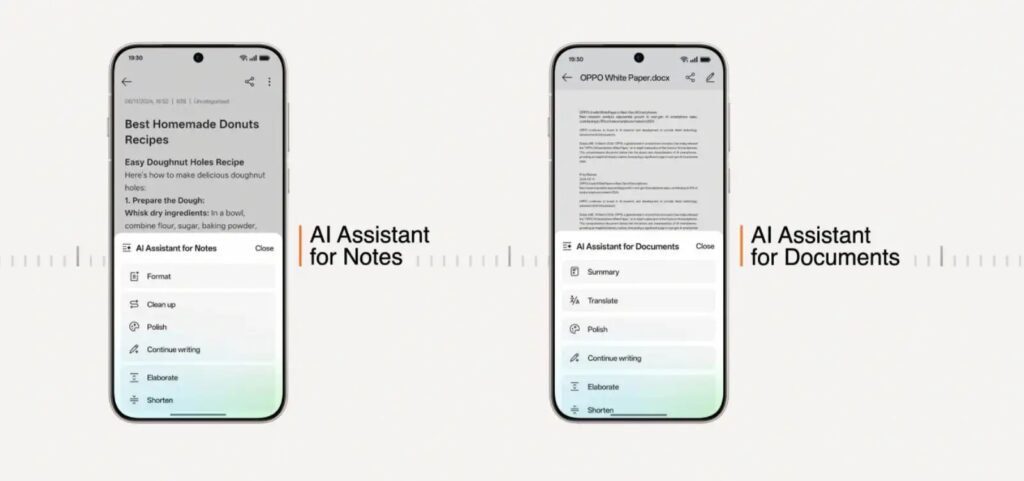 ColorOS 15 AI Notes app and Documents APP ColorOS 15 AI Notes app and Documents APP