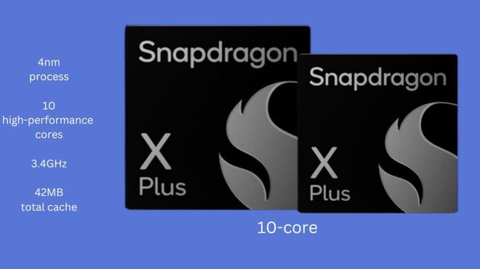 Snapdragon X Plus 10 core