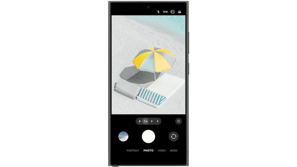 Sophisticated settings is made possible by a revamped camera user interface Sophisticated settings is made possible by a revamped camera user interface