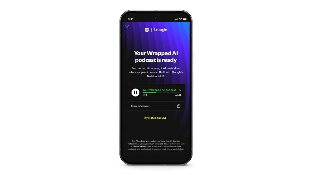 Spotify Wrapped AI podcast Spotify Wrapped AI podcast