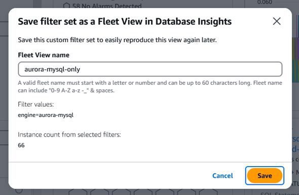 Save the filter as a Fleet Save the filter as a Fleet