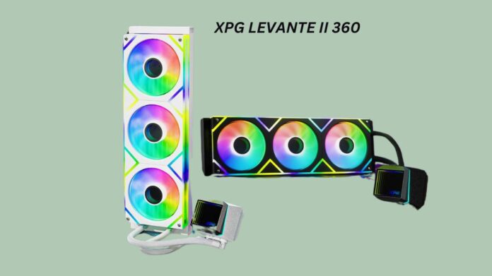 XPG LEVANTE II 360: The Ultimate Liquid Cooler for Gamers LEVANTE II